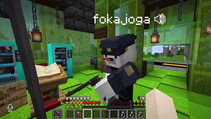 PASSAGEM SECRETA DE BAIXO DA PRISÃO! - Minecraft