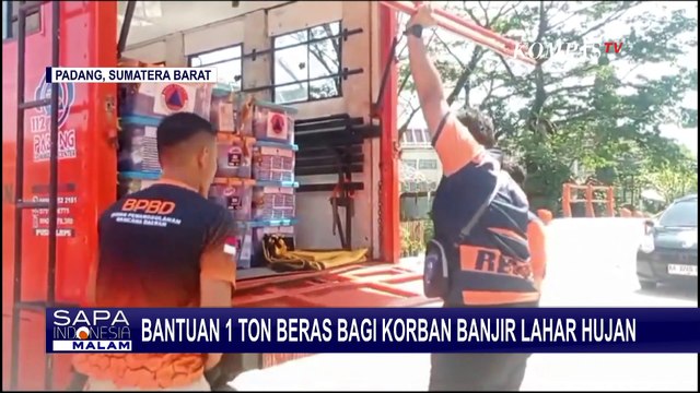 Pemkot Padang Kirim Bantuan 1 Ton Lebih Beras untuk Korban Banjir Lahar Hujan Gunung Marapi