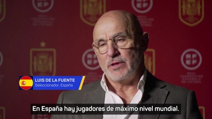 De la Fuente: "En algunas posiciones tenemos a los mejores jugadores del mundo"