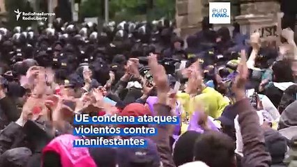 Candidatura da Geórgia à UE em risco devido à lei sobre agentes de influência