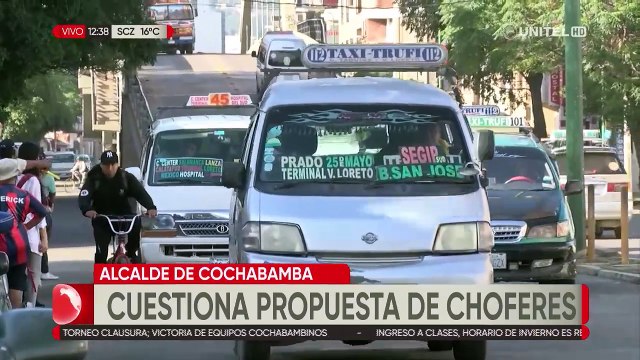 Manfred anuncia reunión con choferes para analizar los estudios de costo