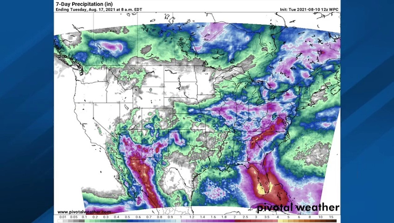 August 10, 2021 Weather Xtreme Video - Afternoon Edition