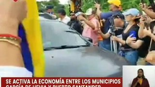 Venezuela y Colombia activan oficialmente el paso vehicular en el puente internacional la Unión