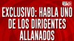 Exclusivo: habla uno de los dirigentes allanados