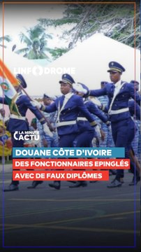 Scandale à la douane, des fonctionnaires avec de faux diplômes ! #short