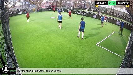 But de Alexis PERRAUD - LES CASTORS