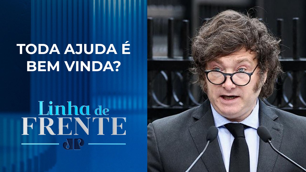 Javier Milei autoriza envio de militares ao Rio Grande do Sul | LINHA DE FRENTE