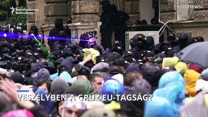 Download Video: Az EU arra ösztönzi Grúzia kormányát, hogy tartson ki az uniós tagsághoz vezető demokratikus út mellett