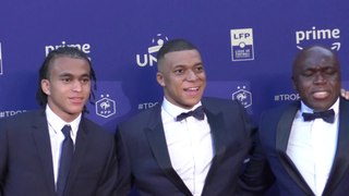 L'arrivée des joueurs du PSG aux Trophées UNFP