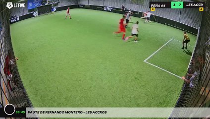 Faute de Fernando Montero - LES ACCROS