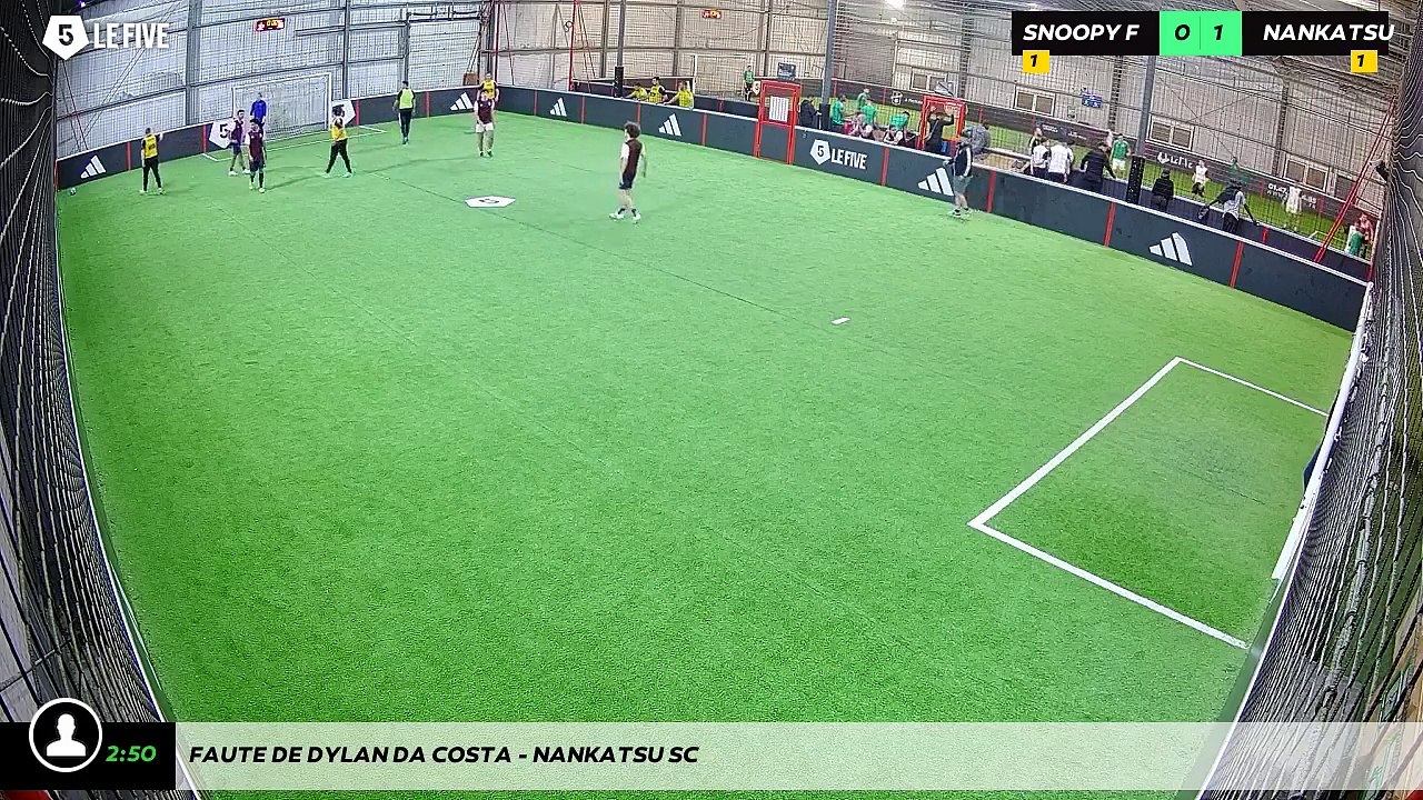 Faute de Dylan Da costa - Nankatsu SC