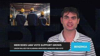 Union Members Rally in Alabama to Support Mercedes Workers Ahead of UAW Vote