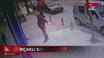 Çorum’da iki grup arasında çıkan bıçaklı ve sopalı kavga