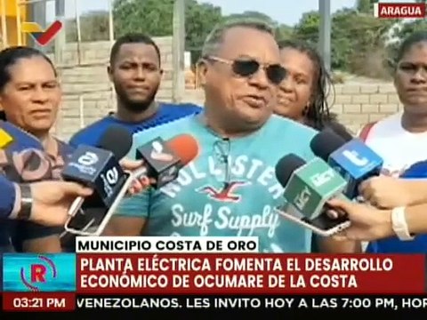 Aragua | Mcpio. Costa de Oro recibe instalación de planta eléctrica para el desarrollo económico