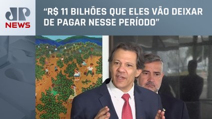 Haddad explica suspensão de dívida do Rio Grande do Sul por três anos
