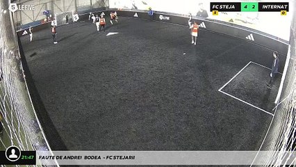 Faute de ANDREI	 BODEA  - FC STEJARII