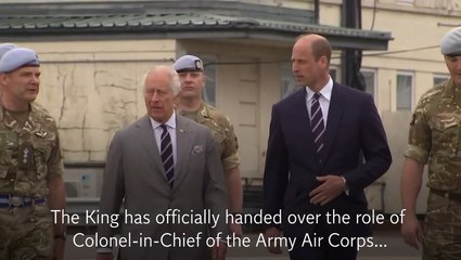 King Charles passes senior military role to Prince William in Hampshire ceremony