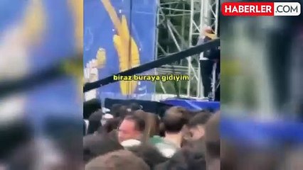 Rapçi Khontkar, teknik sorunu bahane edip sahneyi terk etti