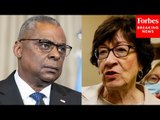 Susan Collins Talks To Sec. Lloyd Austin About Army Reservist Responsible For Mass Shooting in Maine