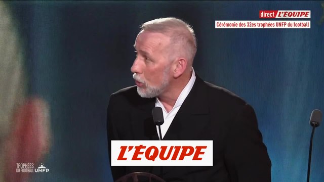 Éric Roy (Brest) élu meilleur entraîneur de Ligue 1 - Foot - Trophées UNFP
