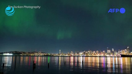Tormenta solar "extrema" provoca espectaculares auroras polares