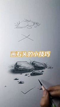 Drawing Stones Exploring Texture and Form #StoneArt #TextureDrawing #CreativeProcess #ArtisticInspiration #NaturalForms