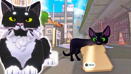 Fünf Minuten lang sorgen wir als Katze in Little Kitty, Big City für Chaos