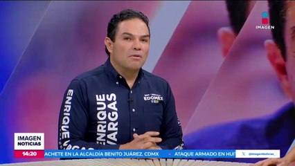 Enrique Vargas habla sobre sus prioridades para llegar a Senado en el Estado de México