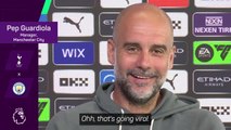 Guardiola baffled by 'squeaky bum time'