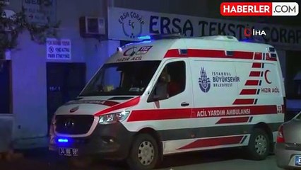 Başakşehir'de mobilya atölyesinde çıkan yangın paniğe neden oldu