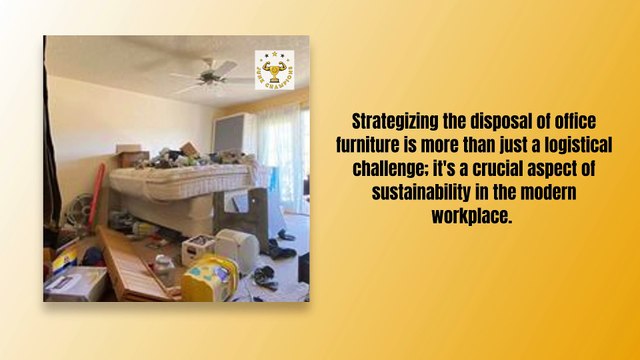 Strategies for Sustainable Solutions of Office Furniture Disposal