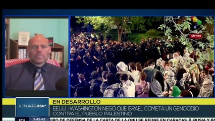 Danny Shaw: EE.UU. no respeta los anhelos del pueblo palestino