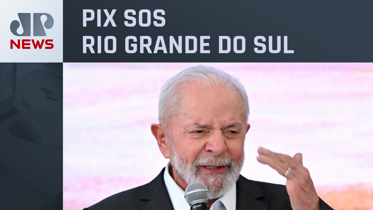 Lula confirma ajuda a famílias afetadas por enchentes no RS