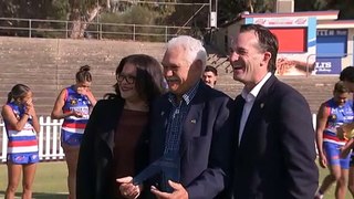 The AFL's Sir Doug Nicholls Round launches in Adelaide