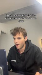 Nous regrettons de vous informer que la candidature n’a pas été retenue