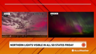 Geomagnetic storm makes the Northern Lights visible in all 50 states