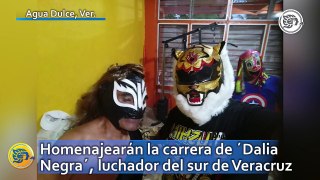 Homenajearán la carrera de ´Dalia Negra´, luchador del sur de Veracruz