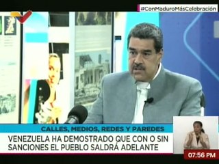Pdte. Maduro: El daño patrimonial por las sanciones llegan a los 642 mil millones de dólares