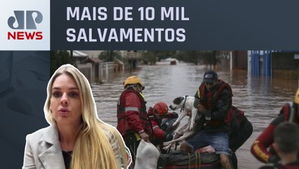 Voluntária fala sobre resgate de animais no RS