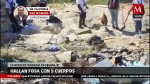 Colectivo halla fosa clandestina con 5 cuerpos en medio de viviendas en Tijuana