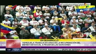 Presidente Maduro: El pueblo de Venezuela con o sin sanciones saldrá adelante