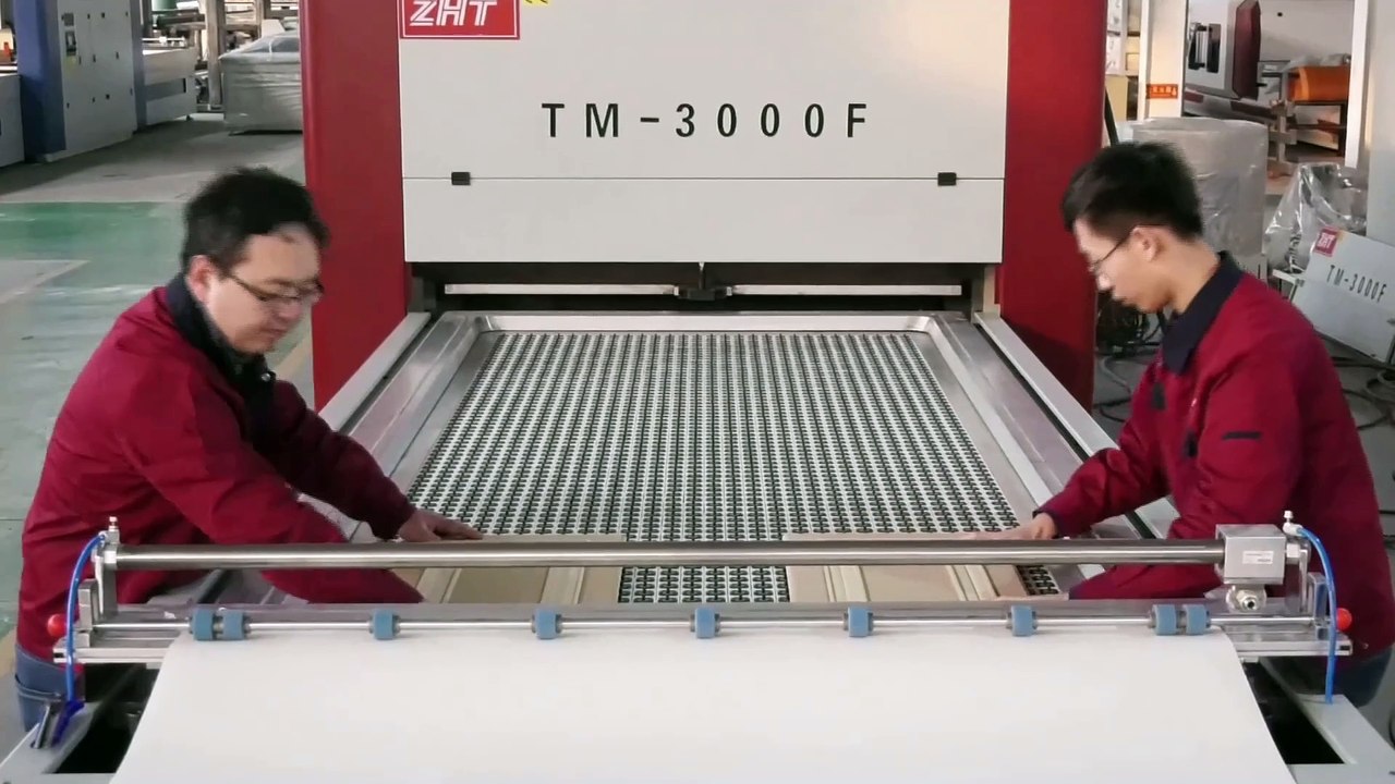 TM3000F Gravity sensing fully automatic PIN system efficient membrane press machine