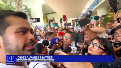 Jorge Álvarez Máynez asegura que no defenderá a mafiosos si llega a la presidencia