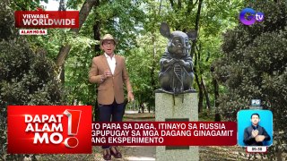 Monumento para sa mga daga, itinayo sa Russia | Dapat Alam Mo!