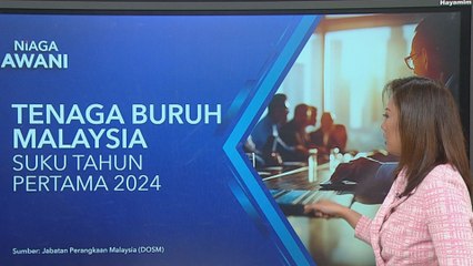 Data & Statistik: Pengangguran terus menurun pada Mac dan suku tahun pertama 2024