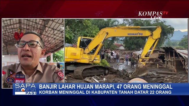 [FULL] Bupati Tanah Datar Ungkap Kendala Evakuasi Imbas Banjir Bandang Sumbar