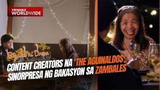 Content creators na ‘The Aguinaldos,’ sinorpresa ng bakasyon sa Zambales! | Biyahe ni Drew