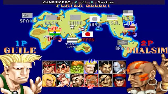 Street Fighter II'_ Champion Edition - KHARNICERO vs Nostrax