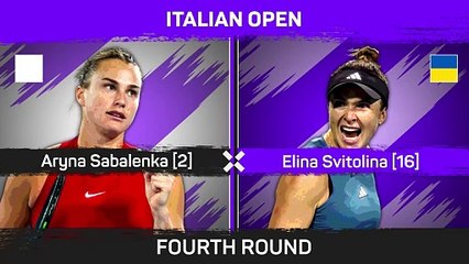 Sabalenka sees off Svitolina in three-set thriller