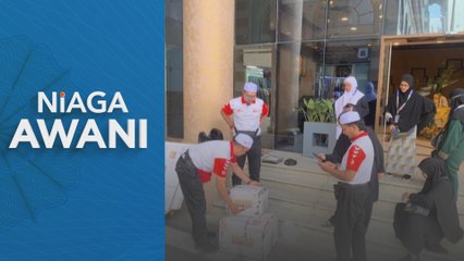 Rakan penghantaran bagasi yang dipercayai jemaah